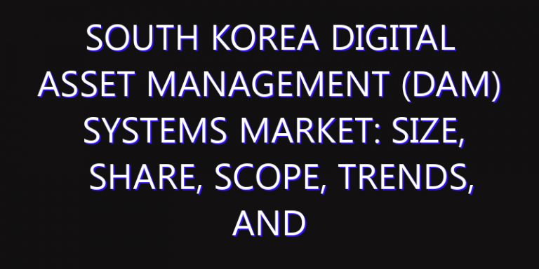 South Korea Digital Asset Management (DAM) Systems Market: Size, Share, Scope, Trends, and Forecast-2026-2035