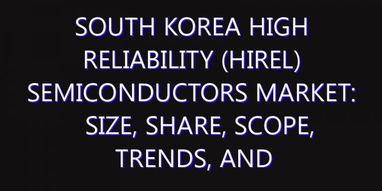 South Korea High Reliability (HiRel) Semiconductors Market: Size, Share, Scope, Trends, and Forecast-2026-2035