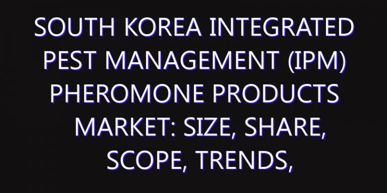 South Korea Integrated Pest Management (IPM) Pheromone Products Market: Size, Share, Scope, Trends, and Forecast-2026-2035