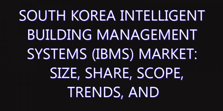 South Korea Intelligent Building Management Systems (IBMS) Market: Size, Share, Scope, Trends, and Forecast-2026-2035