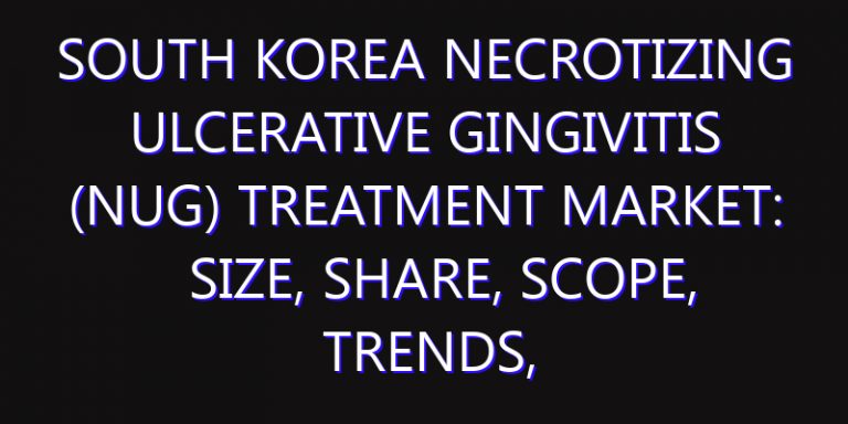 South Korea Necrotizing Ulcerative Gingivitis (NUG) Treatment Market: Size, Share, Scope, Trends, and Forecast-2026-2035