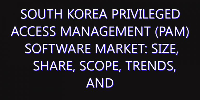 South Korea Privileged Access Management (PAM) Software Market: Size, Share, Scope, Trends, and Forecast-2026-2035