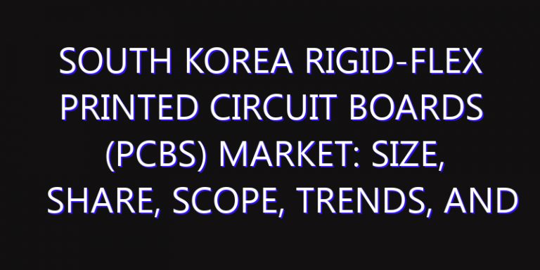 South Korea Rigid-flex Printed Circuit Boards (PCBs) Market: Size, Share, Scope, Trends, and Forecast-2026-2035