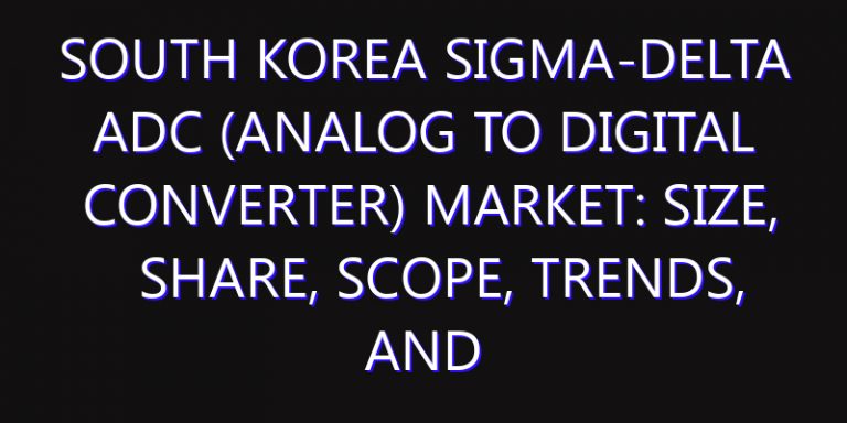 South Korea SIGMA-DELTA ADC (Analog to Digital Converter) Market: Size, Share, Scope, Trends, and Forecast-2026-2035