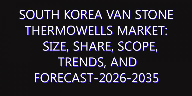 South Korea Van Stone Thermowells Market: Size, Share, Scope, Trends, and Forecast-2026-2035