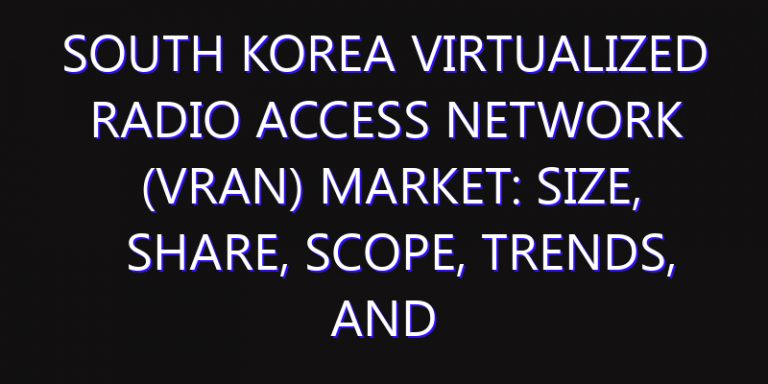South Korea Virtualized Radio Access Network (vRAN) Market: Size, Share, Scope, Trends, and Forecast-2026-2035