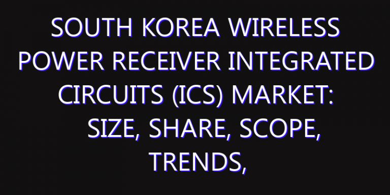 South Korea Wireless Power Receiver Integrated Circuits (ICs) Market: Size, Share, Scope, Trends, and Forecast-2026-2035